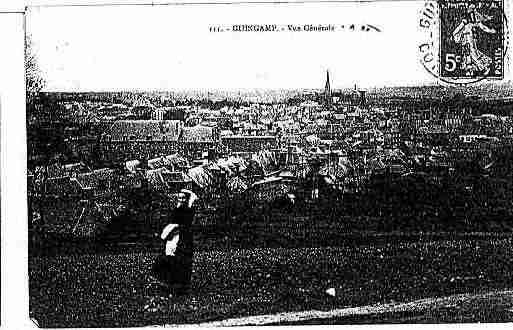 Ville de GUINGAMP Carte postale ancienne